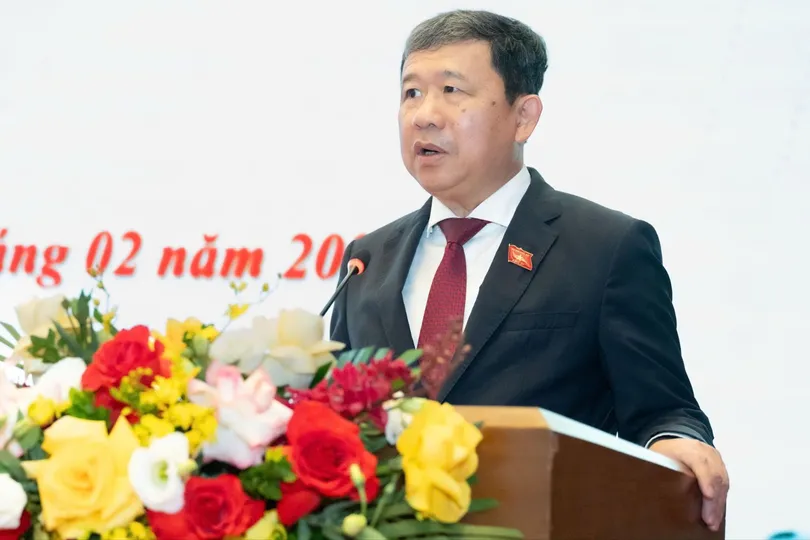 Phó Bí thư Đảng ủy Quốc hội Vũ Hải Hà khai mạc hội nghị 