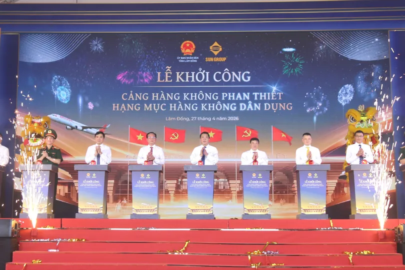 Lâm Đồng: Khởi công dự án sân bay dân dụng Phan Thiết