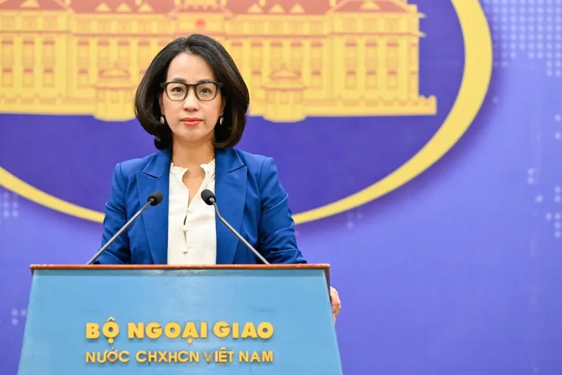 Yêu cầu các bên liên quan tôn trọng chủ quyền của Việt Nam 