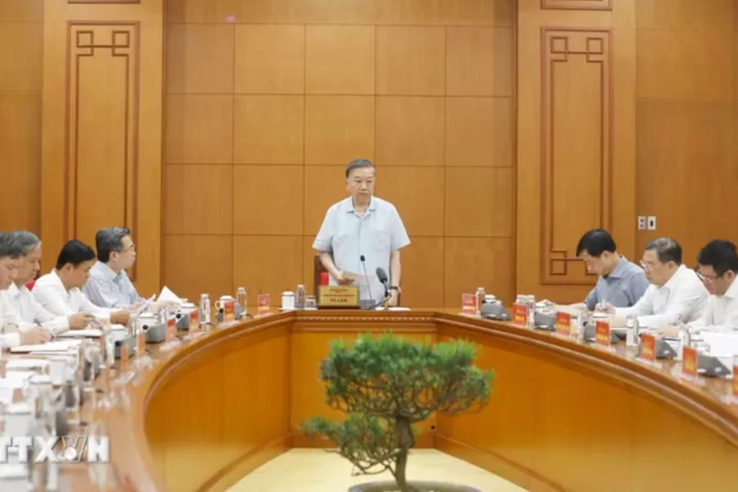Tổng Bí thư, Chủ tịch nước Tô Lâm: Phát triển công nghiệp vật liệu theo hướng xanh, bền vững, tự chủ