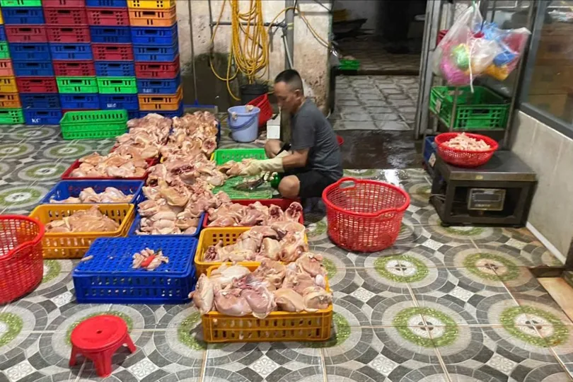 TPHCM: Phát hiện một cơ sở giết mổ “chui” 300 con gà trắng lúc rạng sáng