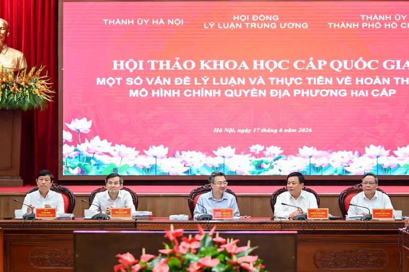 Hội thảo khoa học cấp quốc gia về hoàn thiện mô hình chính quyền địa phương 2 cấp