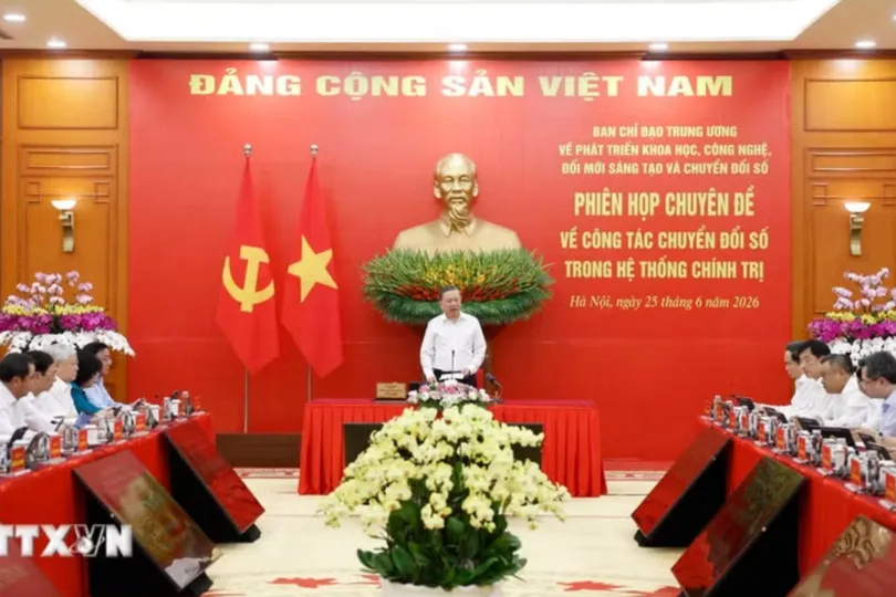 Tổng Bí thư, Chủ tịch nước Tô Lâm chủ trì phiên họp. Ảnh: TTXVN