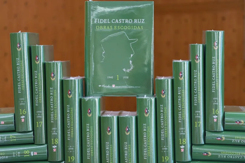 3.000 bộ sách về Chủ tịch Fidel Castro Ruz được xuất bản, gửi tới Cuba
