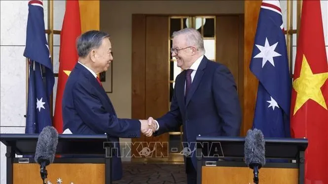 Phát triển sâu sắc hơn nữa quan hệ Đối tác Chiến lược toàn diện Việt Nam - Australia 