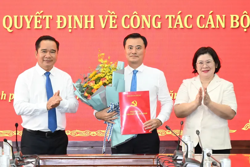 Đồng chí Bùi Xuân Cường giữ chức Bí thư Đảng ủy phường Sài Gòn