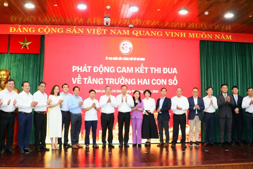 TPHCM: Thi đua cao điểm hoàn thành trước hạn các mục tiêu, chỉ tiêu phát triển kinh tế - xã hội năm 2026