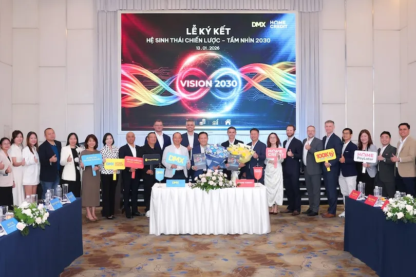 Home Credit và MWG ký kết hợp tác chiến lược, đồng xây dựng hệ sinh thái tài chính toàn diện tầm nhìn 2030.