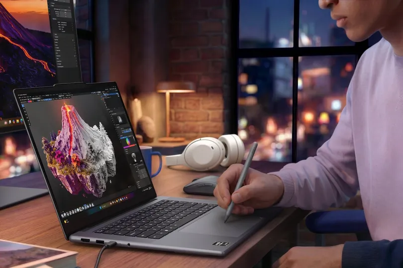 Lenovo Yoga Pro 7a dành cho nhà thiết kế số.
