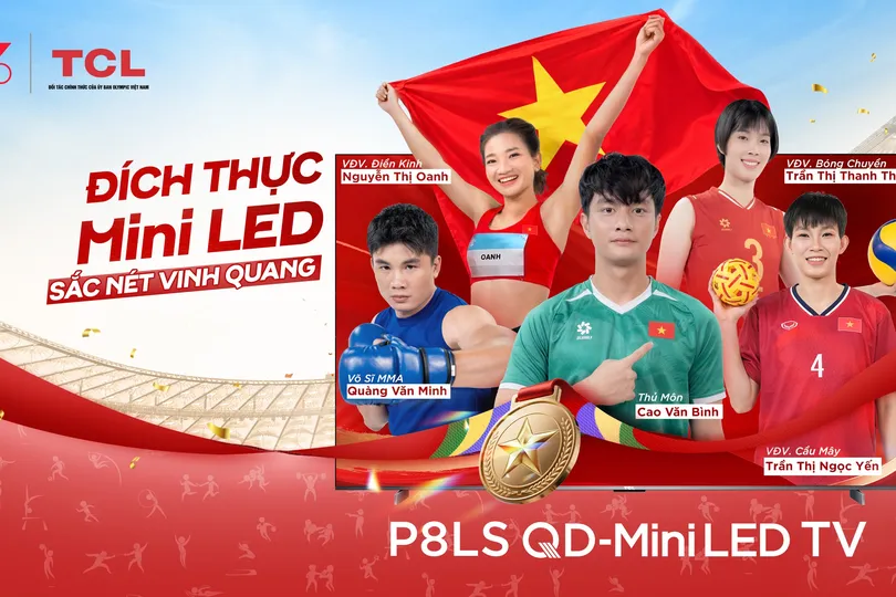 TCL đã công bố chiến dịch đồng hành cùng Đoàn Thể thao Việt Nam