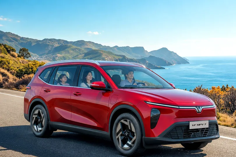 VF MPV 7 mang đến sự thoải mái cho cả gia đình
