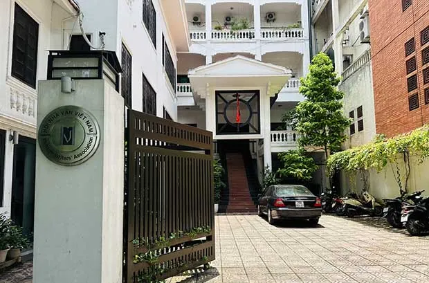 Trụ sở Hội Nhà văn Việt Nam tại Hà Nội. Ảnh: HNV