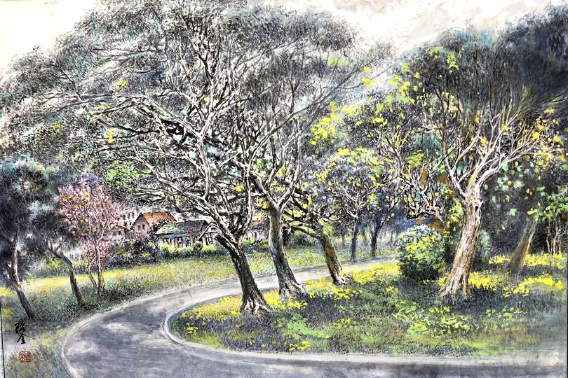 美化环境。陆金/画