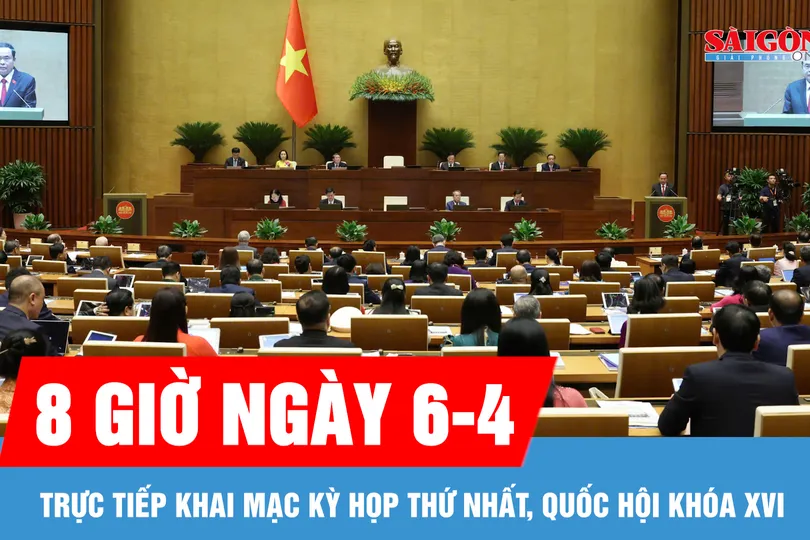 8 giờ ngày 6-4, sẽ truyền hình, phát thanh trực tiếp khai mạc Kỳ họp thứ nhất, Quốc hội khóa XVI