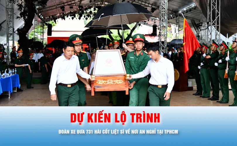 Podcast bản tin thời sự ngày 11-10: Dự kiến lộ trình đoàn xe đưa 731 hài cốt liệt sĩ về nơi an nghỉ tại TPHCM