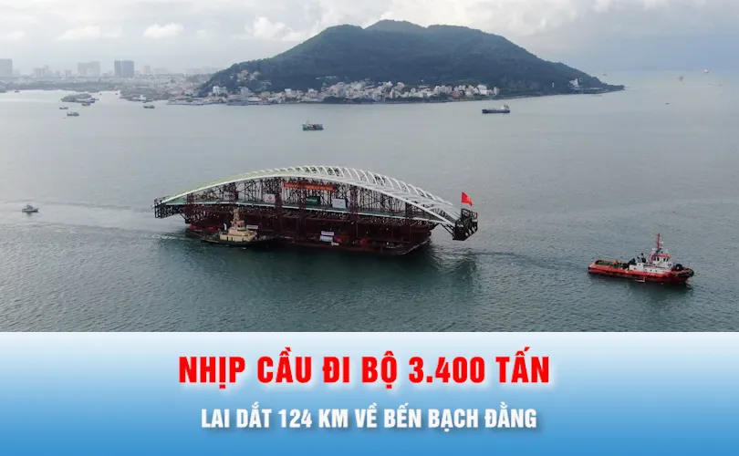 Podcast tin thời sự ngày 18-10: Hành trình lai dắt nhịp cầu đi bộ 3.400 tấn về Bến Bạch Đằng