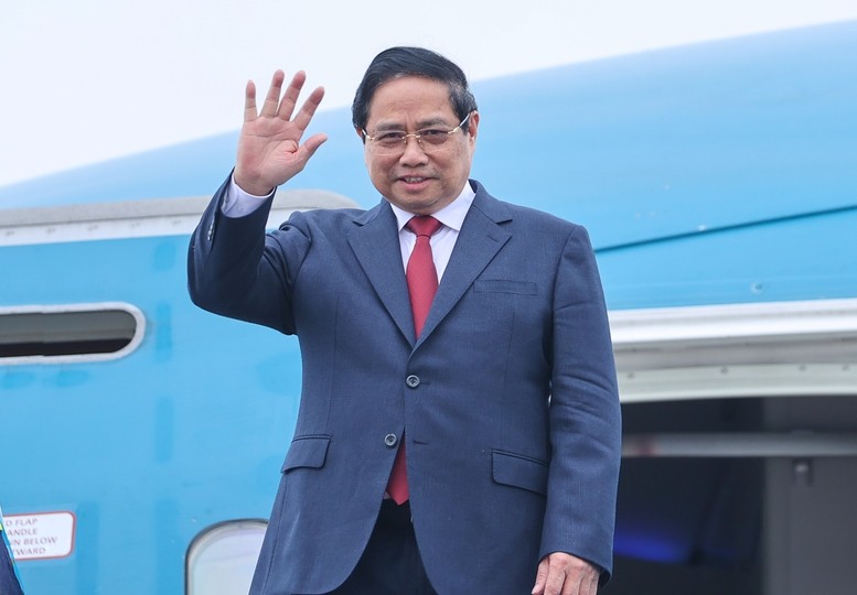 Prime Minister Pham Minh Chinh has wrapped up the official visit to Russia from March 22 to 25. (Photo: baochinhphu)