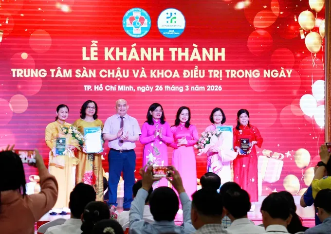 On March 26, Hung Vuong Hospital in Ho Chi Minh City officially inaugurates its Pelvic Floor Center and Day Treatment Department. (Photo: SGGP)