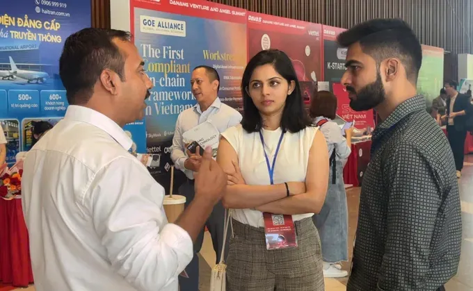 A networking venue where technology startups and organizations meet, exchange ideas, and explore potential partnership opportunities (Photo: SGGP)