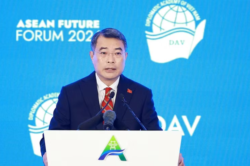 Vietnamese Prime Minister Le Minh Hung addresses the opening of the ASEAN Future Forum (AFF) 2026 in Hanoi on June 9 (Photo: VNA)