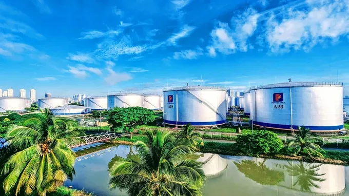 Nha Be petroleum depot in Ho Chi Minh City.