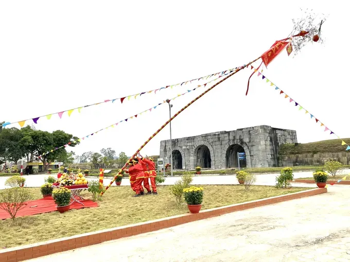 A corner of Ho Dynasty Citadel World Heritage Site (Photo: SGGP)