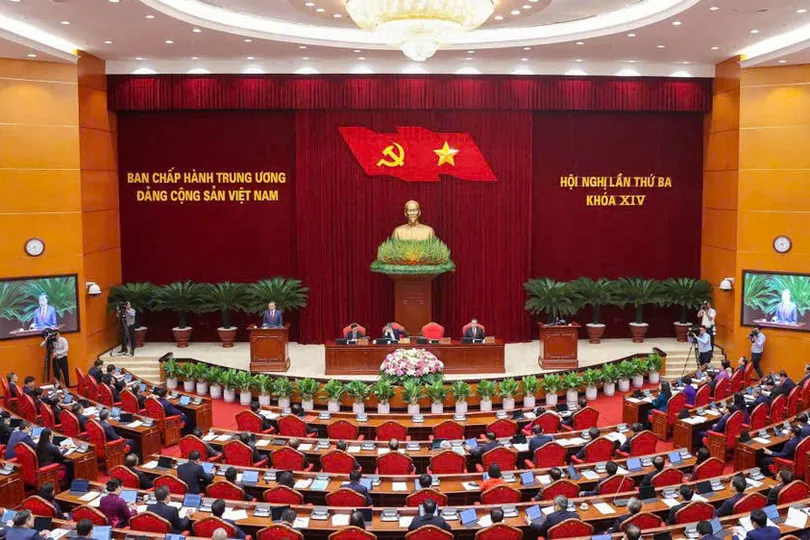 Hôm nay, bế mạc Hội nghị Trung ương lần thứ 3 khóa XIV