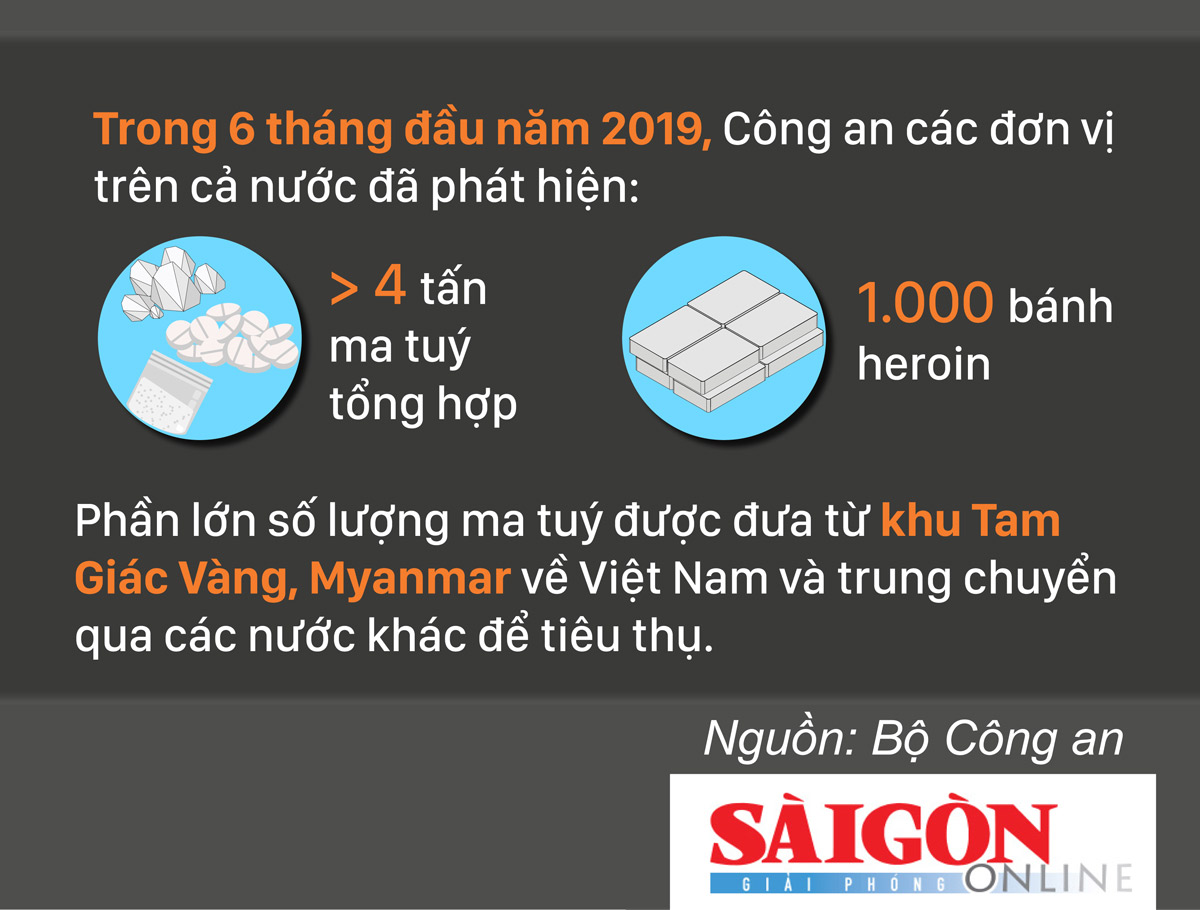 Những vụ án ma túy lớn bị triệt phá gần đây ảnh 3