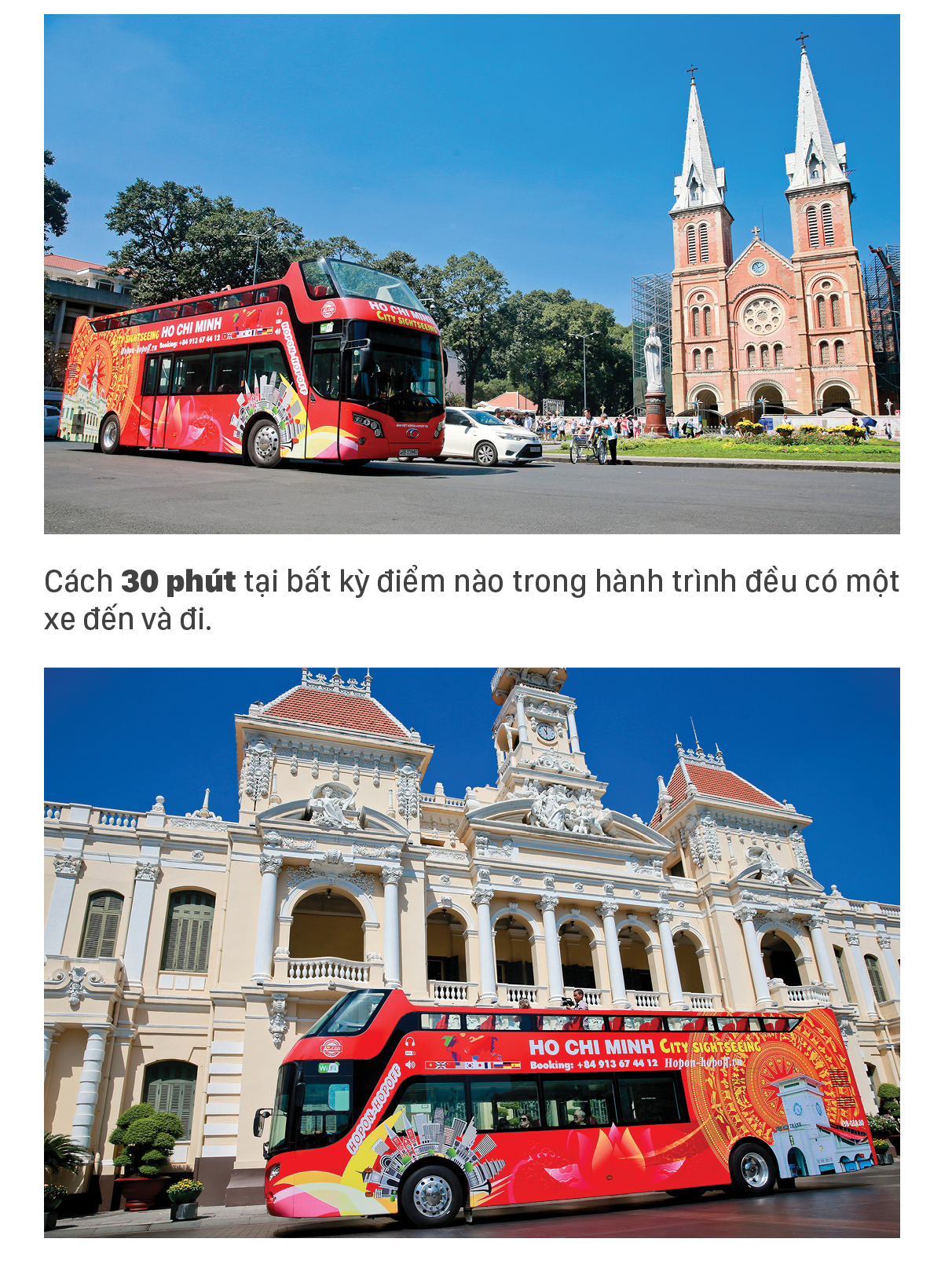 Trải nghiệm 'buýt mui trần' tại TPHCM ảnh 5