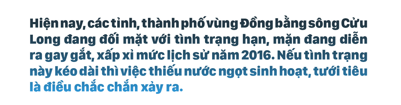 Thiếu nước ngọt và cách ứng phó của người dân ĐBSCL ảnh 1