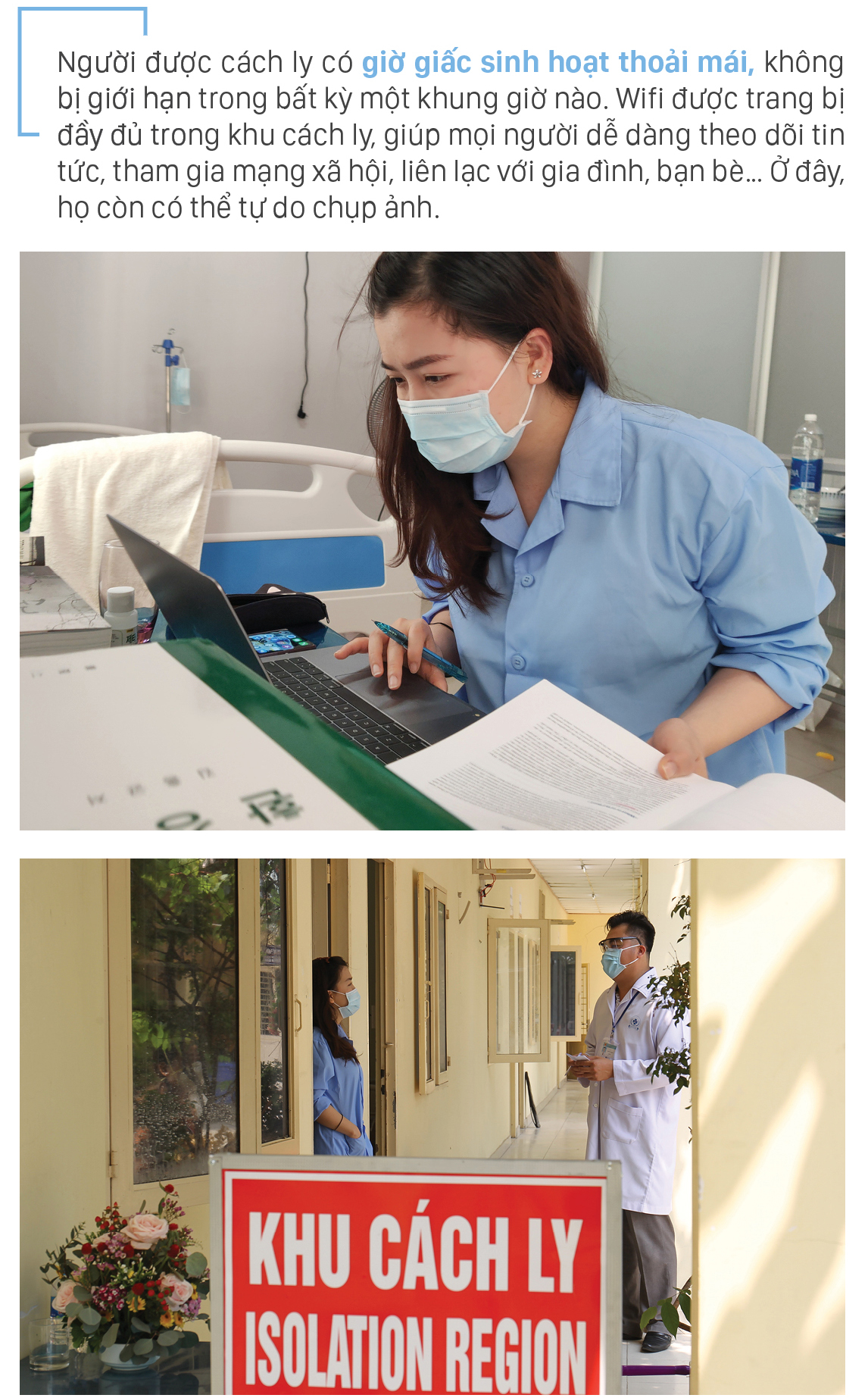 Cuộc sống bên trong khu cách ly ảnh 7