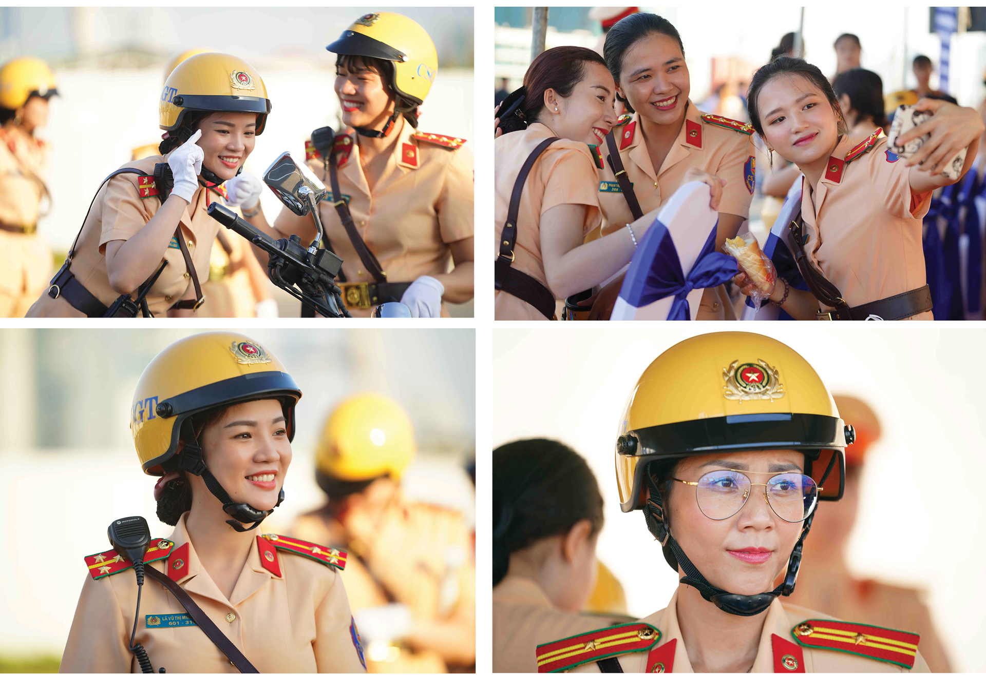 Những “bóng hồng” CSGT dẫn đoàn ảnh 10
