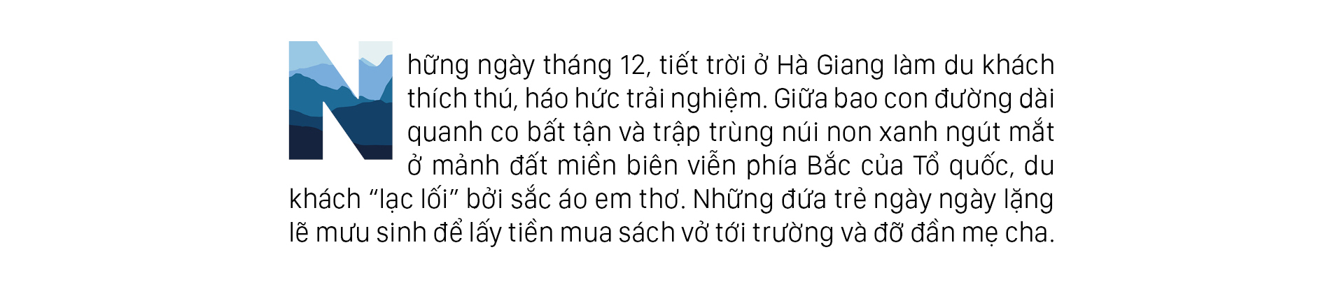 Những đứa trẻ mưu sinh giữa đại ngàn Hà Giang ảnh 1