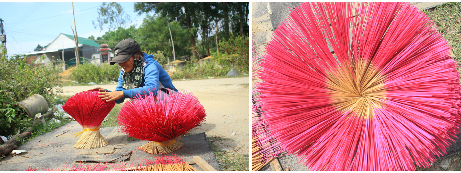 Nghề làm nhang ở phố xưa Thu Xà ảnh 14