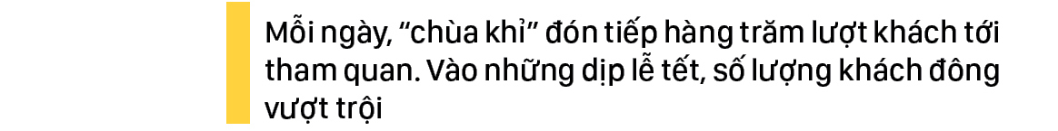 Đàn khỉ sống thân thiện với con người dưới chân núi Kỳ Vân ảnh 8