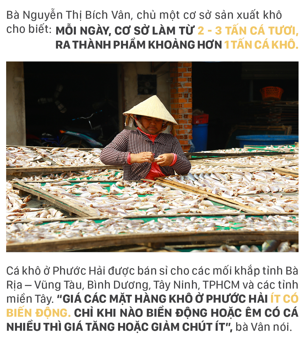 Làng chài Phước Hải tất bật xẻ cá làm khô đặc sản ảnh 16