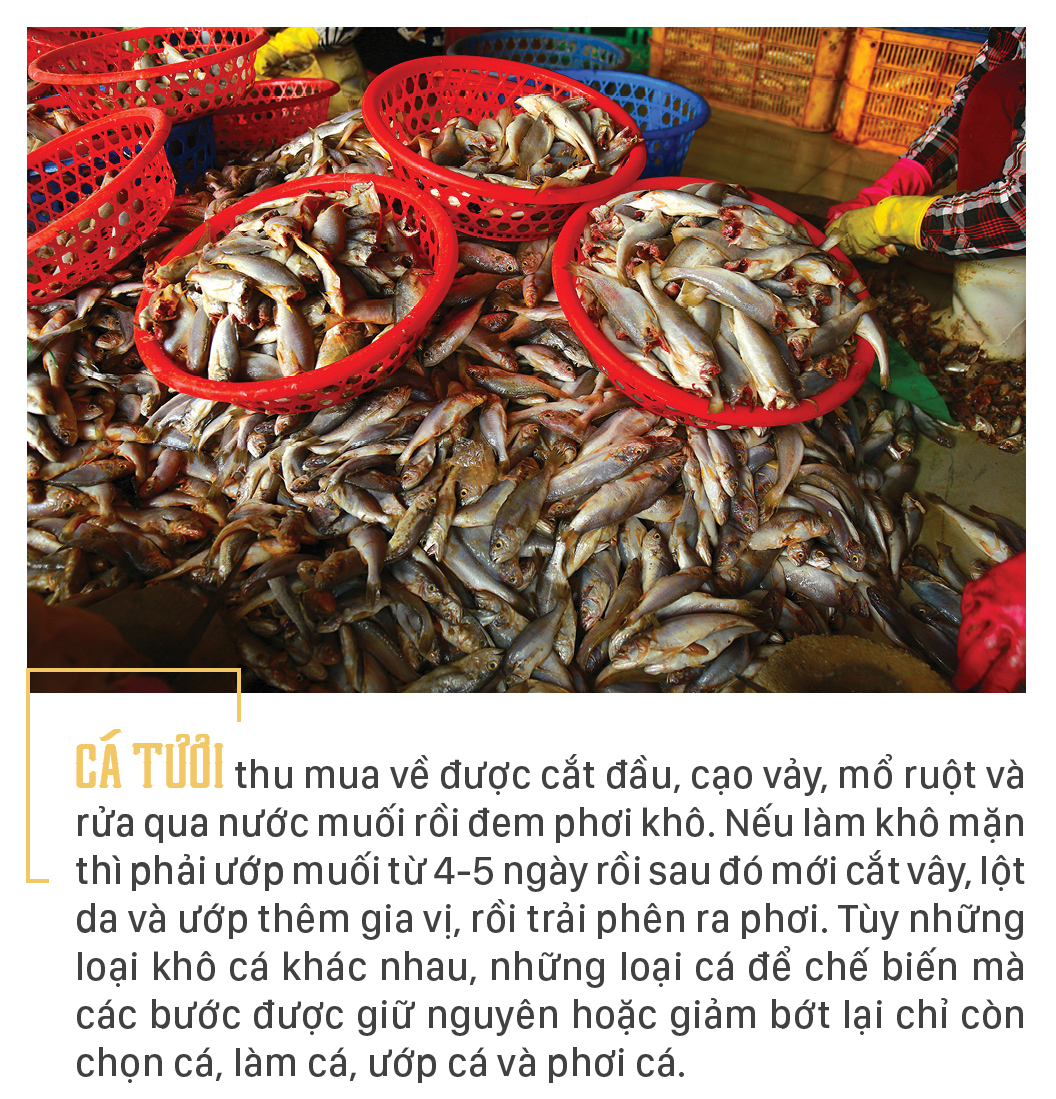 Làng chài Phước Hải tất bật xẻ cá làm khô đặc sản ảnh 5