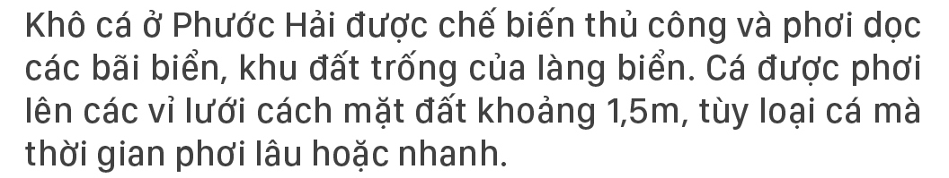 Làng chài Phước Hải tất bật xẻ cá làm khô đặc sản ảnh 7