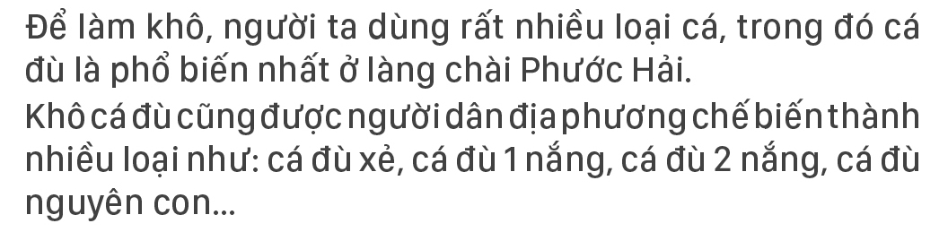 Làng chài Phước Hải tất bật xẻ cá làm khô đặc sản ảnh 10