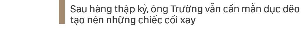 Ông lão giữ nghề đóng cối xay lúa ảnh 13