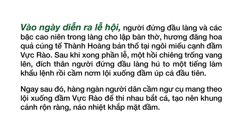 Độc đáo lễ hội đánh cá Đồng Hoa ảnh 11