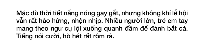 Độc đáo lễ hội đánh cá Đồng Hoa ảnh 3