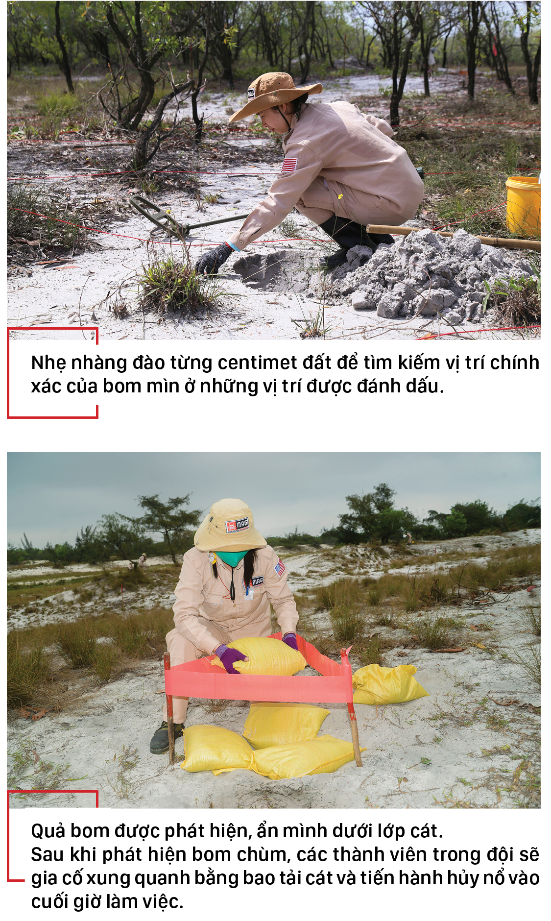 Những cô gái 'săn' bom chùm ảnh 9