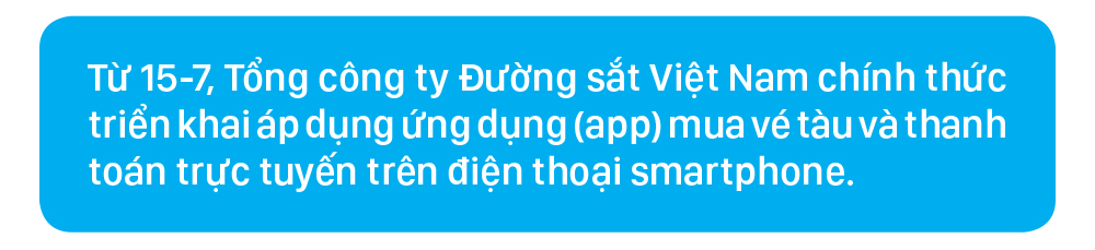 Mua vé tàu qua ứng dụng điện thoại bằng cách nào? ảnh 1