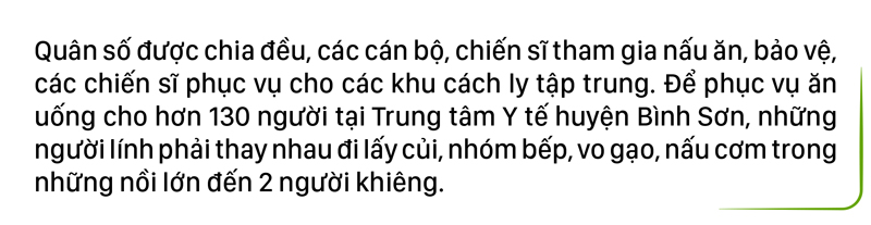 Cảm động Bộ đội nấu cơm cho bệnh viện dã chiến ảnh 7