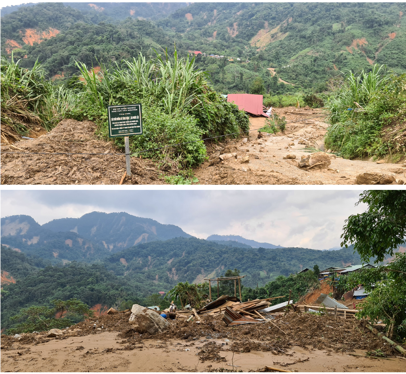 Phước Lộc toang hoang sau bão ảnh 4