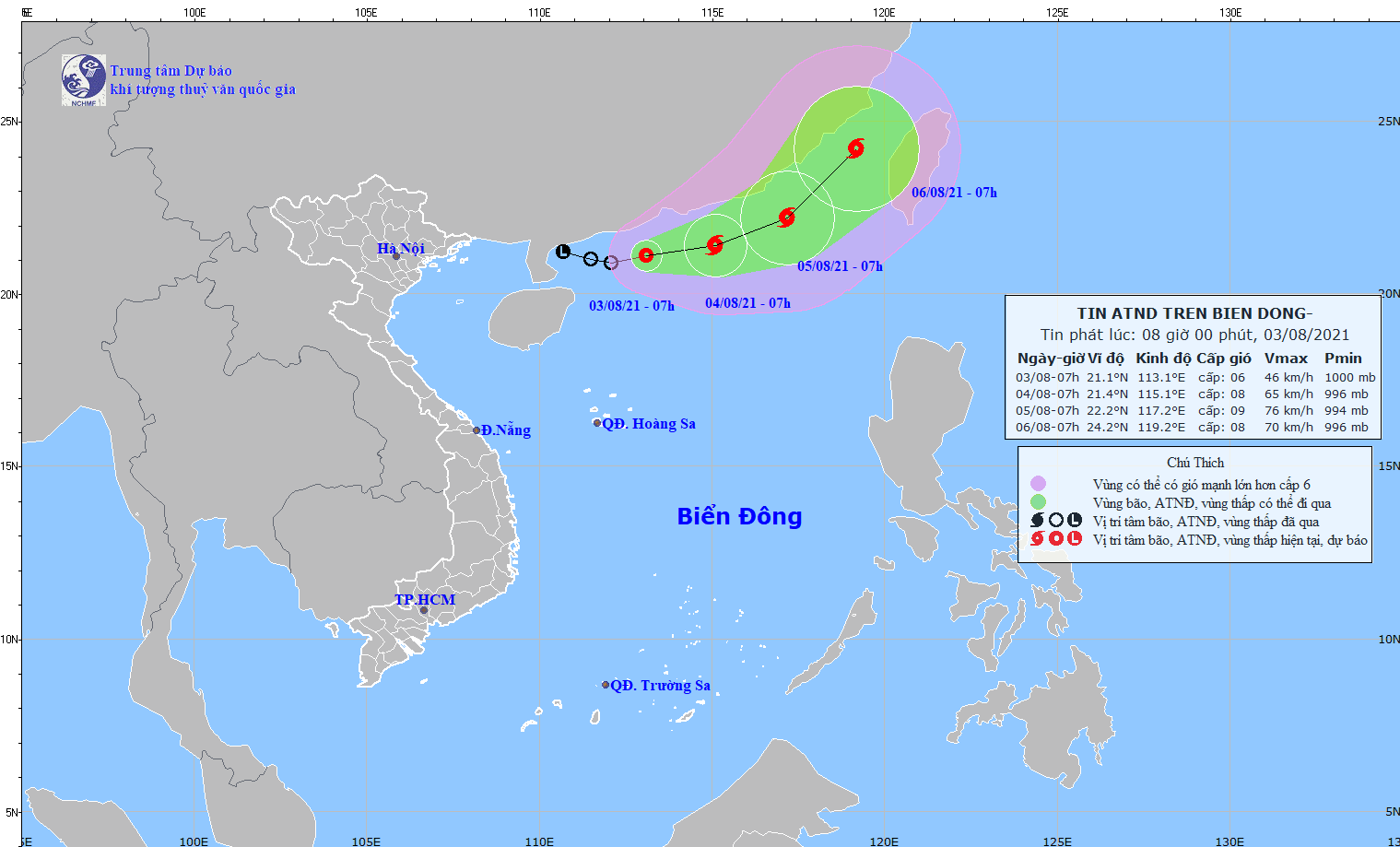 Tropical depression may turn into storm, affecting Central Vietnam ảnh 1