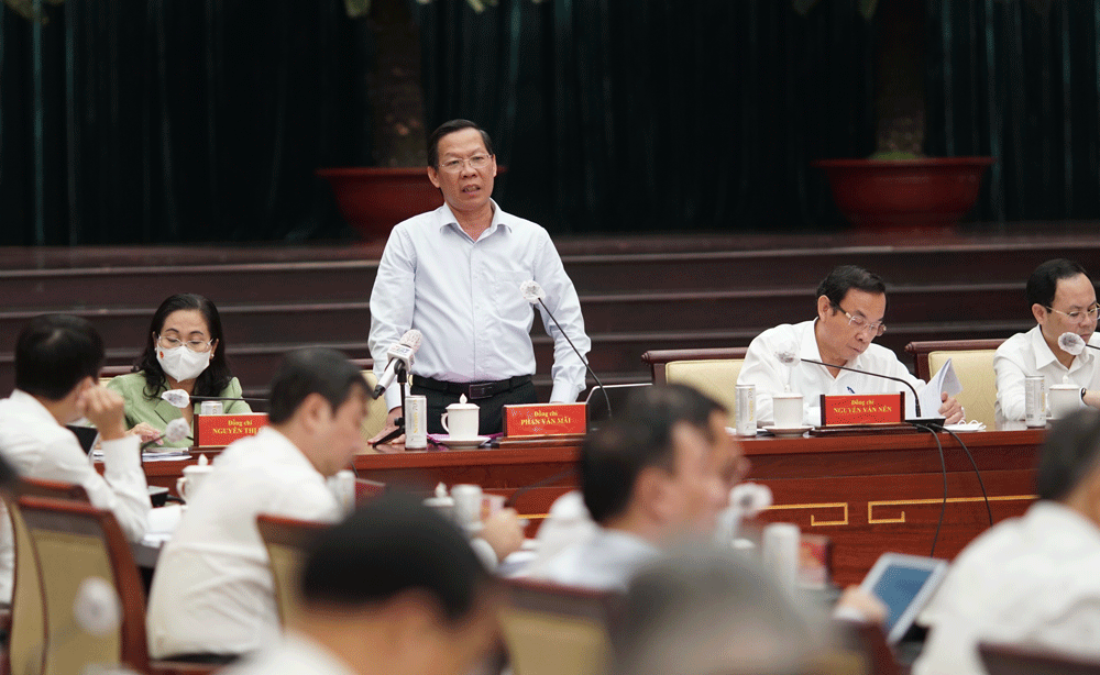 Chủ tịch UBND TPHCM Phan Văn Mãi: TPHCM tập trung tháo gỡ 118 dự án bất động sản trên địa bàn ảnh 3