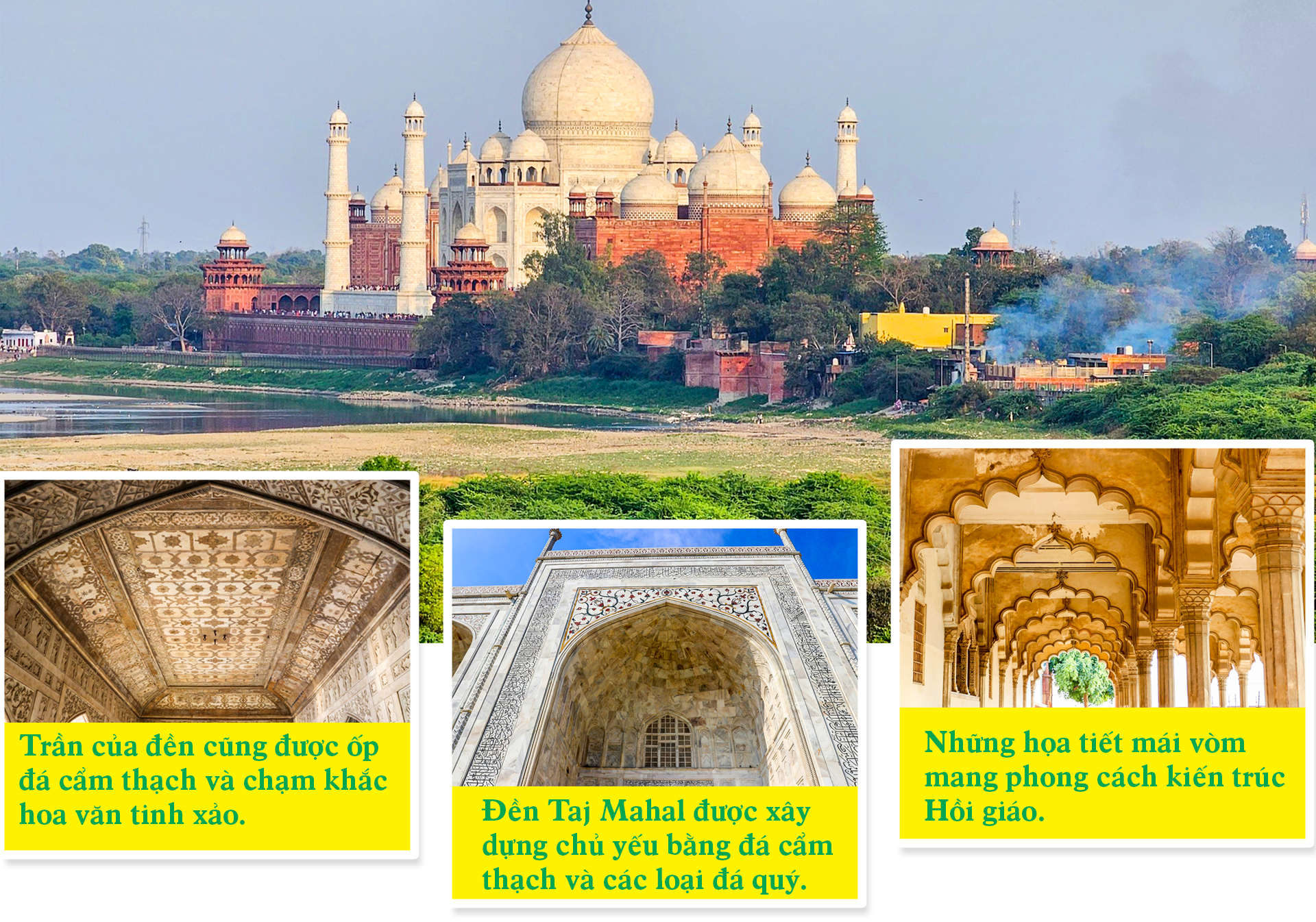 Đền Taj Mahal ở Ấn Độ tăng giá vé tham quan  Địa điểm du lịch