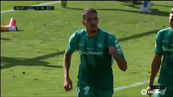 Celta Vigo - Real Betis 1-1: Agudo Duran khai hỏa, Zouhair Feddal gỡ hòa gianh 1 điểm quý giá